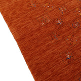 Orange Tribal Center Medallion Hand Loomed Wool Area Rug