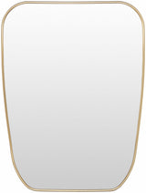 Orbassano Gold Frame Round Mirror-Mirrors-Parc Decor