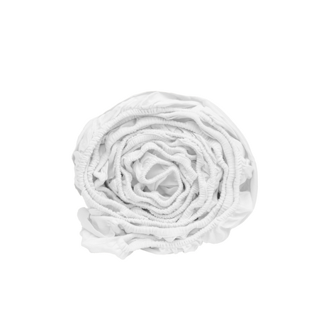 Organic Sateen Fitted Sheet-Parc Decor