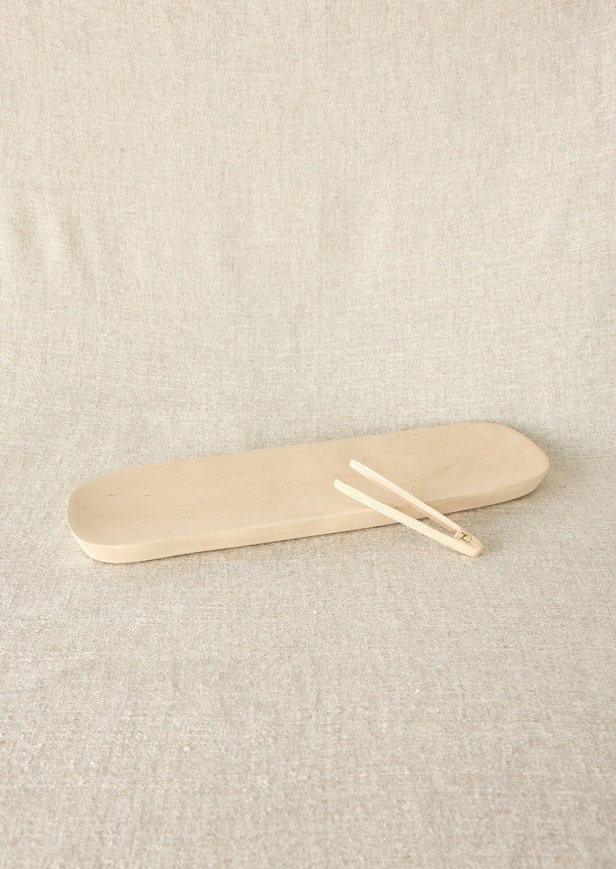 Organic Wooden Rectangle Bread Platter-Décor-Parc Decor