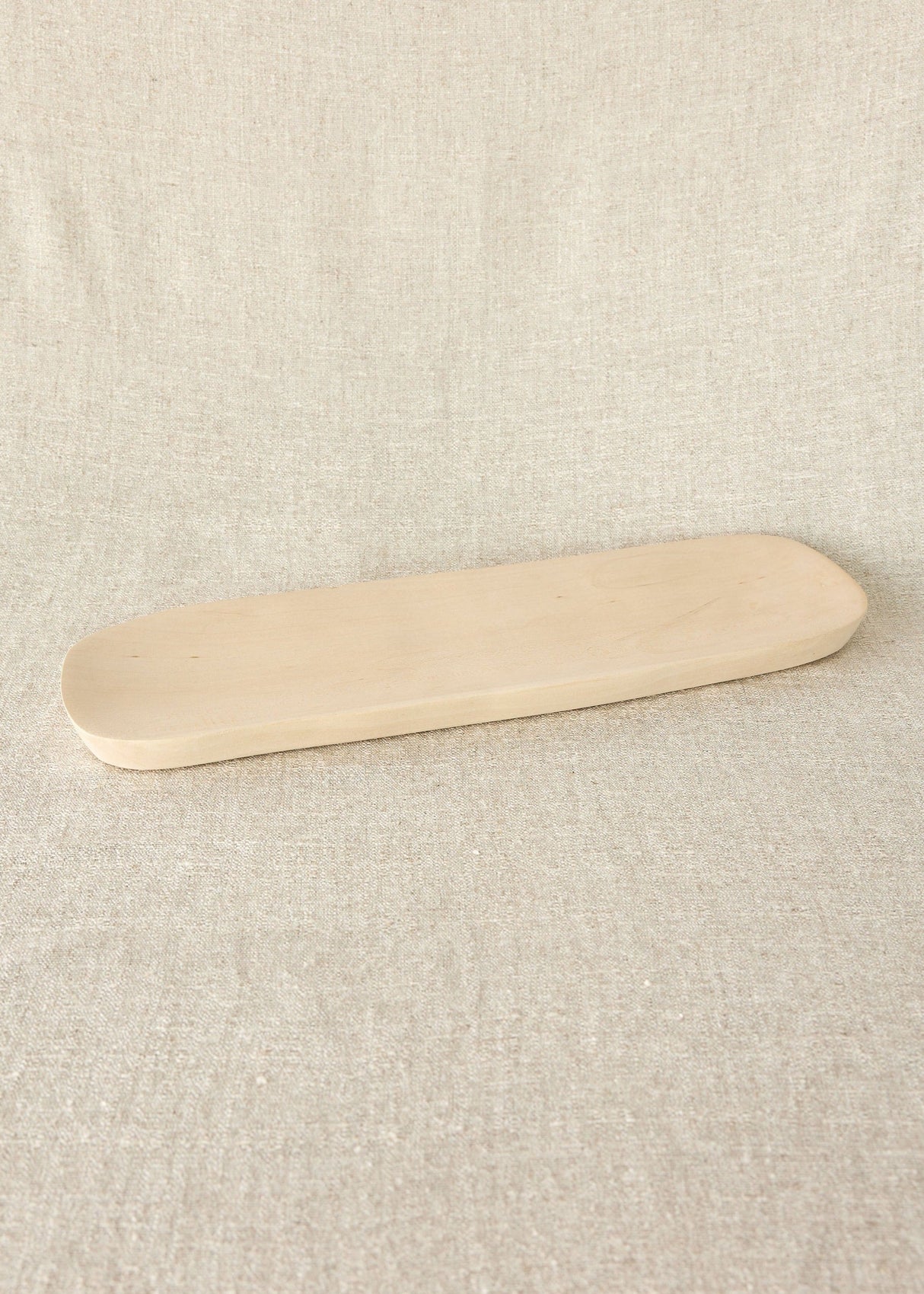 Organic Wooden Rectangle Bread Platter-Décor-Parc Decor