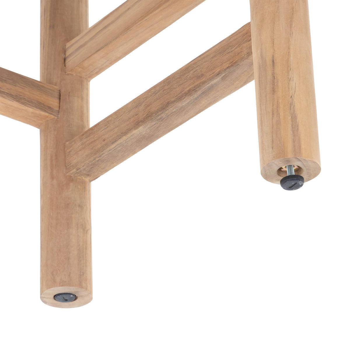 Oslo Natural Teak Indoor/Outdoor Counter Stool - 24"