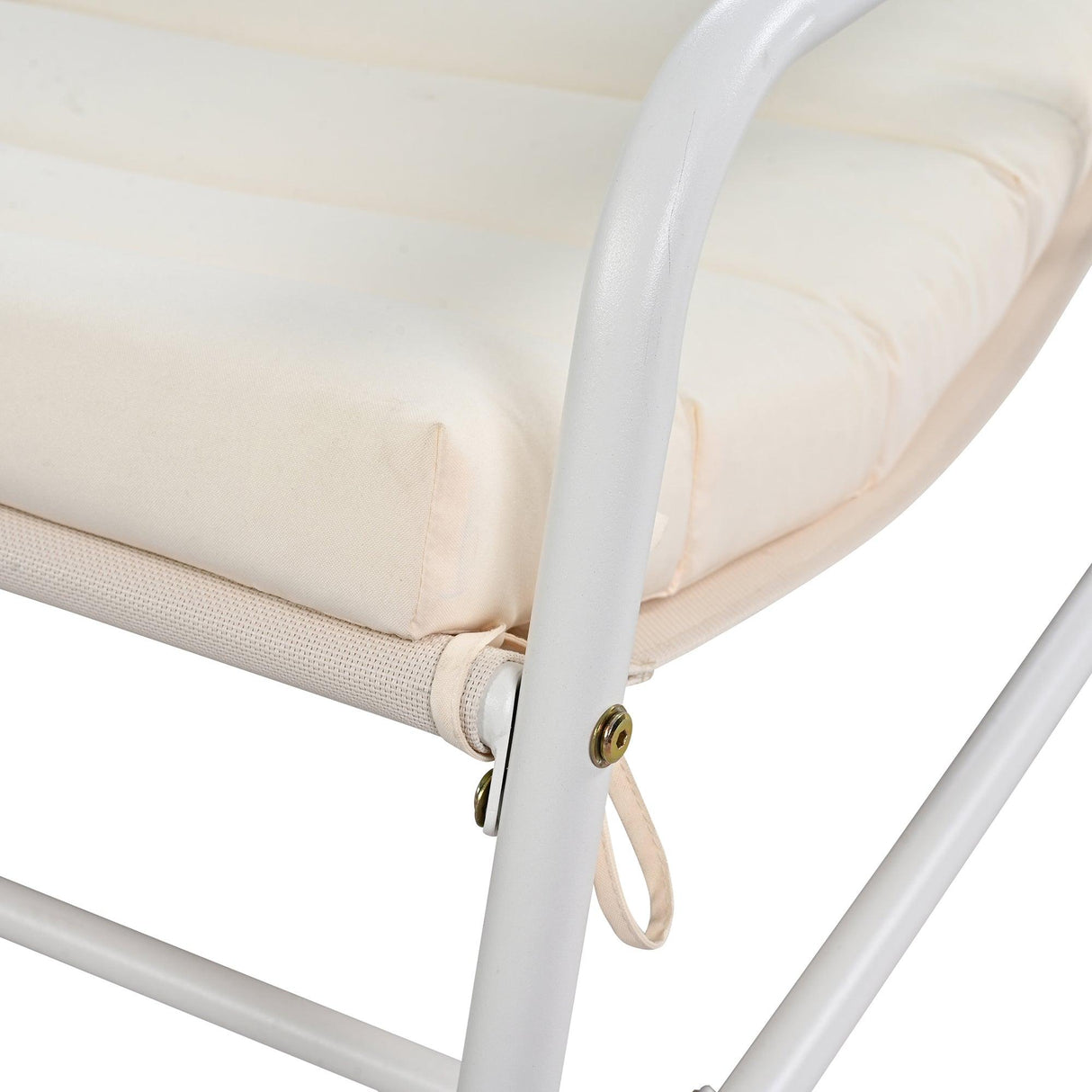 Outdoor Chaise Lounge Chairs Set of 3 with Acacia Side Table, Pool Lounge Chairs for Lawn, Deck, Beach-户外家居套装-Parc Decor