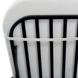 Outdoor Daybed, Patio Rattan Daybed with 5-Position Adjustable Backrest and Removable Cushions & Pillows for Garden, Backyard, Poolside-户外家居套装-Parc Decor