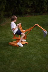 Outdoor Excavator Digger Toy for Kids | Backyard Construction Ride-On (Sandbox Not Included)