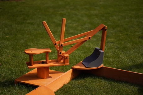 Outdoor Excavator Digger Toy for Kids | Backyard Construction Ride-On (Sandbox Not Included)-Outdoor-Parc Decor