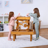 Outdoor Wooden Water Table for Toddlers | Kids’ Sensory Play Station