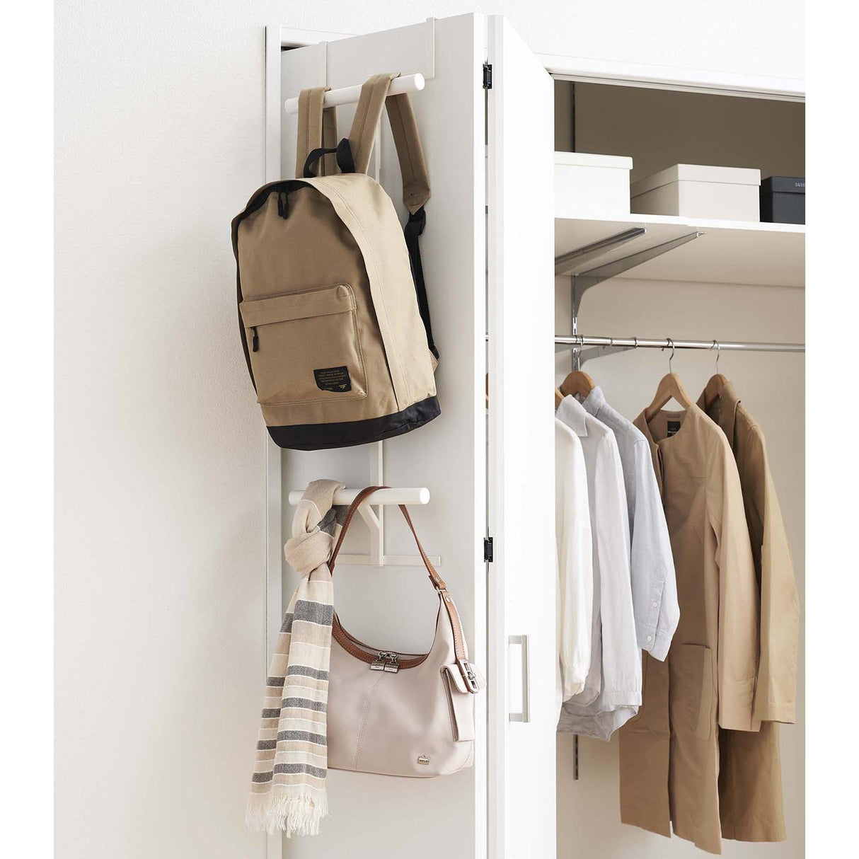 Over-the-Door Backpack Hanger - Steel