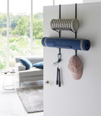 Over-the-Door Fitness Equipment Hanger - Steel