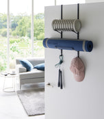Over-the-Door Fitness Equipment Hanger - Steel