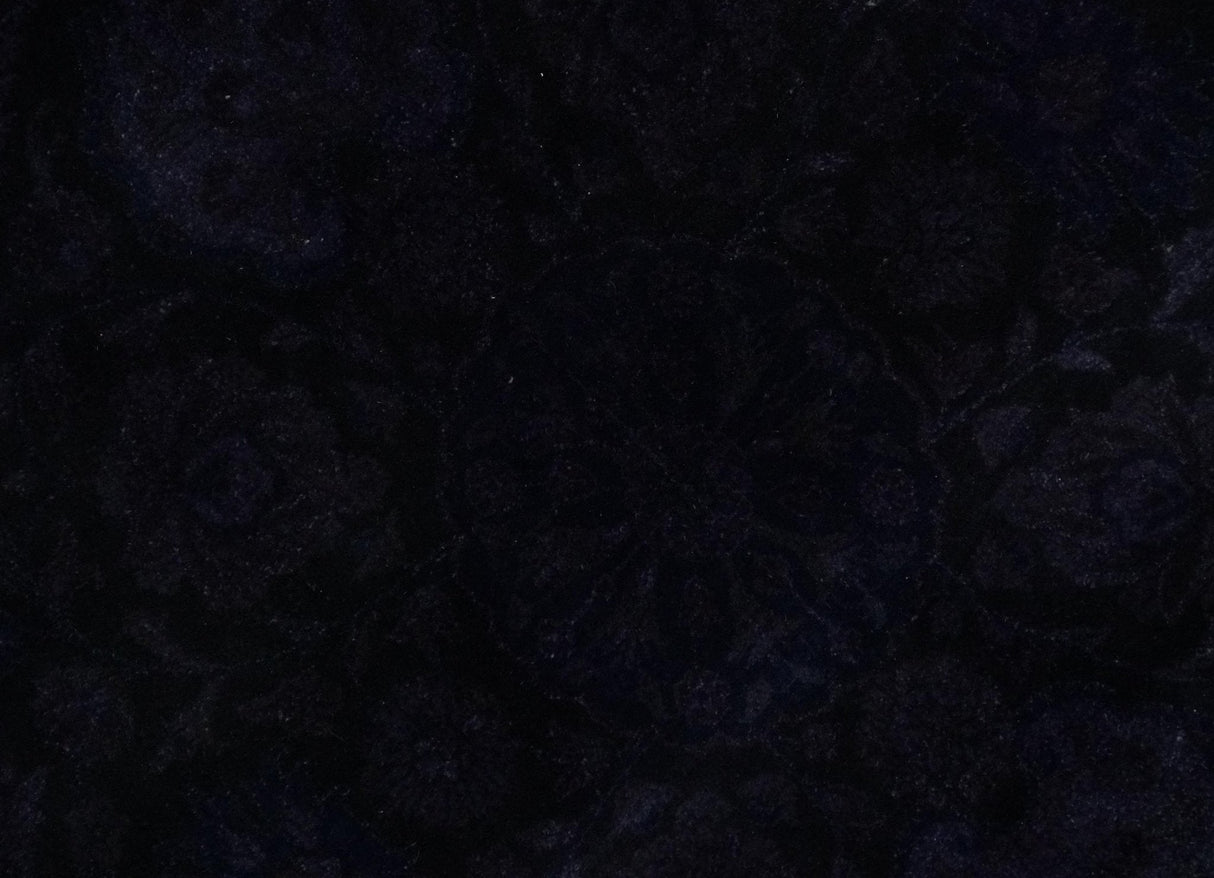 Overdyed Royal Dark Purple Hand Knotted 8x10 Traditional Oushak Design Wool Accent Rug | N362810-Area Rug-Parc Decor