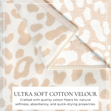 Oversized Retro Printed Beach Towel - St. Barts Collection-Beach Towels-Parc Decor