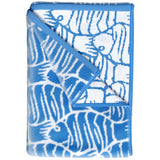 Oversized Retro Printed Beach Towel - St. Barts Collection-Beach Towels-Parc Decor