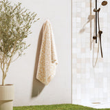 Oversized Retro Printed Beach Towel - St. Barts Collection-Beach Towels-Parc Decor