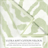 Oversized Retro Printed Beach Towel - St. Barts Collection-Beach Towels-Parc Decor