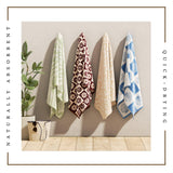 Oversized Retro Printed Beach Towel - St. Barts Collection-Beach Towels-Parc Decor