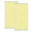 Oversized Striped Border Cabana Beach Towel - Santa Cruz