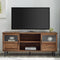 Owen Glass and Wood TV Console-Entertainment-Parc Decor