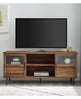 Owen Glass and Wood TV Console-Entertainment-Parc Decor