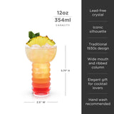 Pacific Crystal Pearl Diver Glasses Set of 2-product_type::stemless_cocktail_glasses-Parc Decor