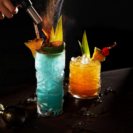 Pacific Crystal Tiki Glasses Set of 2-product_type::stemless_cocktail_glasses-Parc Decor