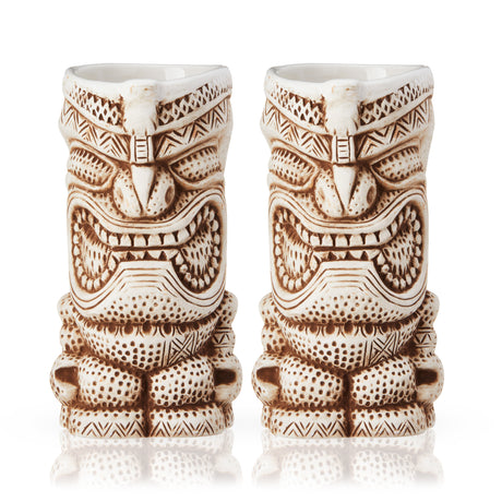 Pacific High Tide Tiki Mugs Set of 2