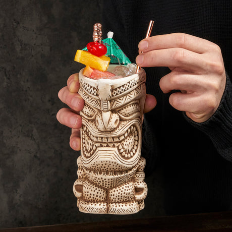 Pacific High Tide Tiki Mugs Set of 2-product_type::stemless_cocktail_glasses-Parc Decor