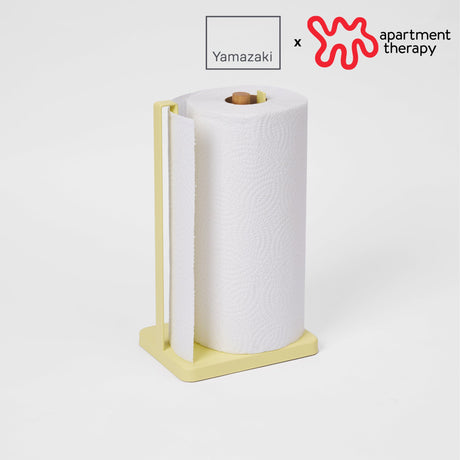 Paper Towel Holder - Steel + Wood-Towel Holder-Parc Decor