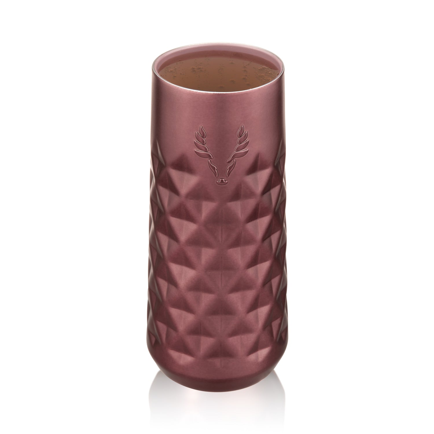 Paragon Stainless Steel Champagne Flute in Vintage Rose-product_type::champagne_glasses-Parc Decor