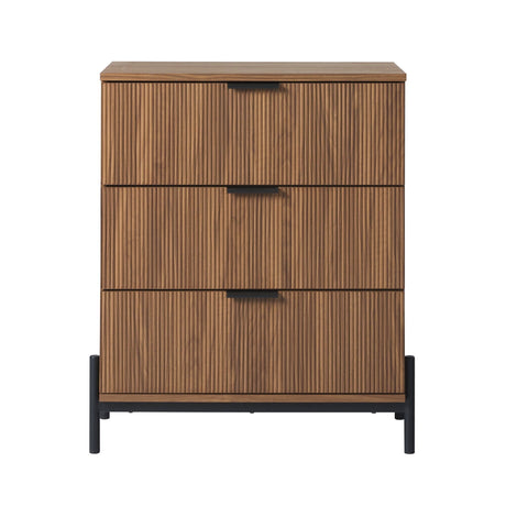 Paris Modern Scandinavian Reeded Chest-Bedroom-Parc Decor