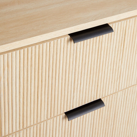 Paris Modern Scandinavian Reeded Chest-Bedroom-Parc Decor