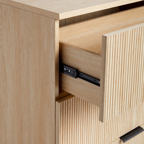 Paris Modern Scandinavian Reeded Chest-Bedroom-Parc Decor