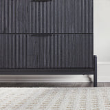 Paris Modern Scandinavian Reeded Dresser
