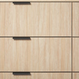 Paris Modern Scandinavian Reeded Dresser-Bedroom-Parc Decor