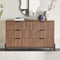 Paris Modern Scandinavian Reeded Dresser-Bedroom-Parc Decor