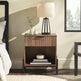 Paris Modern Scandinavian Reeded Nightstand-Bedroom-Parc Decor