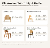 Pear Classroom Chair (2-Pack) – 14" Seat Height