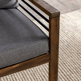 Pearson Modern Outdoor Loveseat-Outdoor-Parc Decor