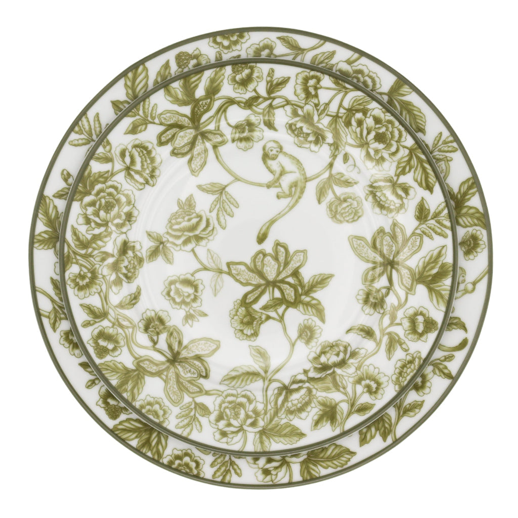 Pembroke Safari Porcelain Dinner Plates – Set of 4 (+1 Bonus Plate)