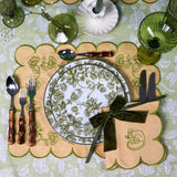 Pembroke Safari Porcelain Dinner Plates – Set of 4 (+1 Bonus Plate)