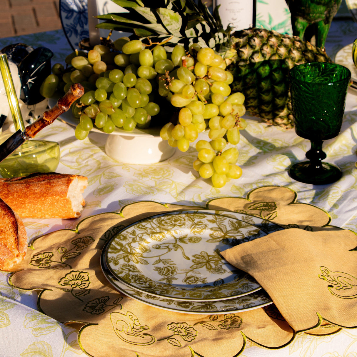 Pembroke Safari Starter Plate - Set of 4 (+1 Bonus Plate)-Starter Plate-Parc Decor