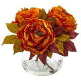 Peony Artificial Arrangement-Arrangement-Parc Decor