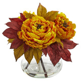 Peony Artificial Arrangement-Arrangement-Parc Decor