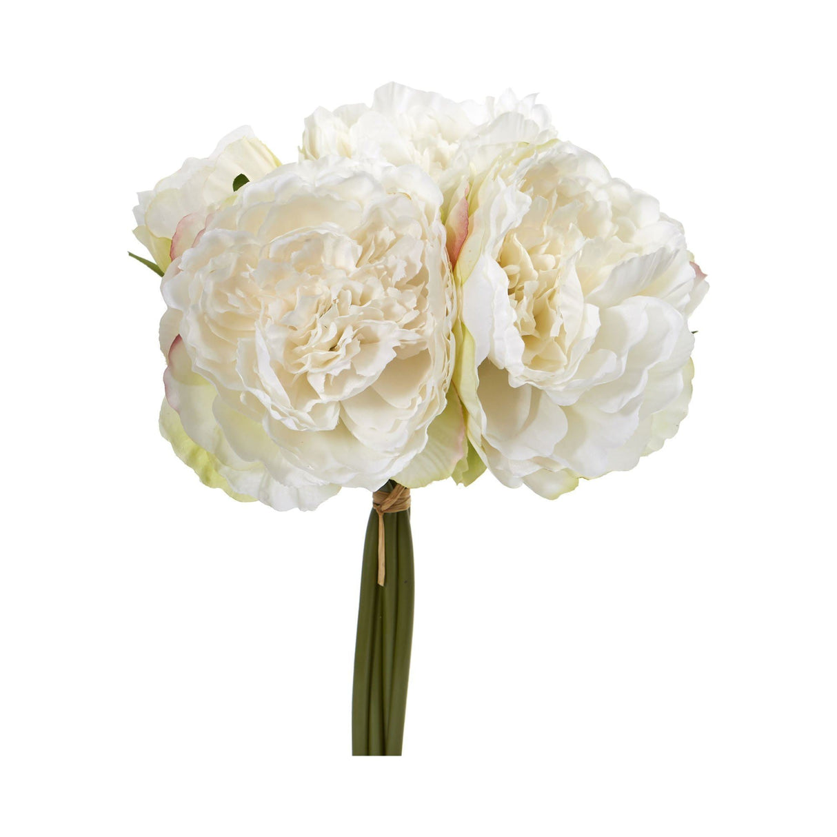 Peony Bouquet Artificial Flower (Set of 6)-Stem-Parc Decor