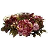 Peony Hydrangea Candelabrum-Candelabrum-Parc Decor