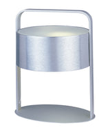 Percussion 13"H 1-Light Table Lamp Light Fixture Polished Chrome Finish by ET2-Table Lamp-Parc Decor