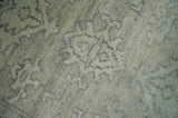 Persian Oushak 2x3 Hand Knotted Beige and Gray Traditional Wool Rug