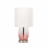 Pertek White Glass Table Lamp-Lighting-Parc Decor