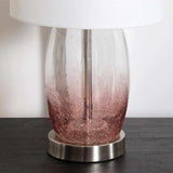 Pertek White Glass Table Lamp-Lighting-Parc Decor