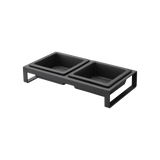 Pet Food Bowl - Steel + Ceramic-Pets-Parc Decor